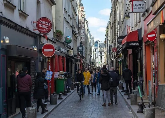 Spacious Typical Parisian Flat - Le Marais 아파트